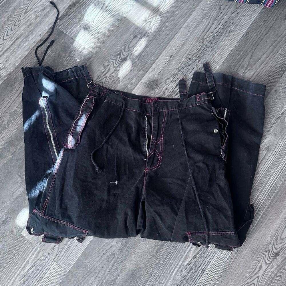 tripp nyc gothic emo vintage y2k cargo pants